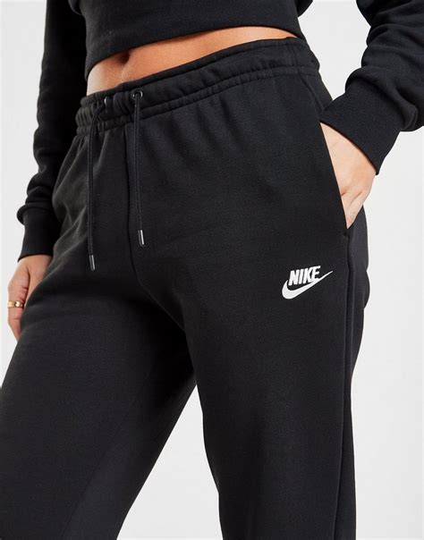 nike jogginghose damen schwarz mit weißen streifen|Schwarze Nike Jogginghosen online .